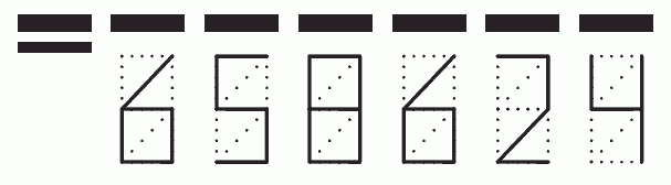 Пример заполнения индекса 658624