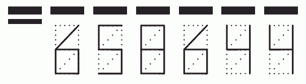 Пример заполнения индекса 658644