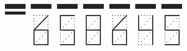 Пример заполнения индекса 658645