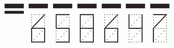 Пример заполнения индекса 658647