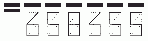 Пример заполнения индекса 658655