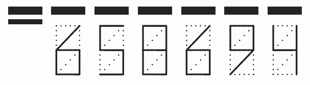 Пример заполнения индекса 658694