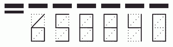 Пример заполнения индекса 658840