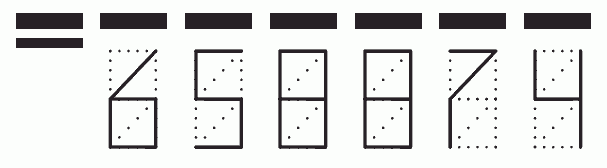 Пример заполнения индекса 658874