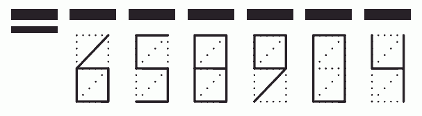 Пример заполнения индекса 658904