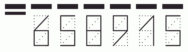 Пример заполнения индекса 658915