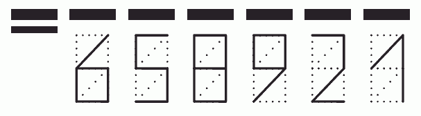 Пример заполнения индекса 658921