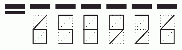 Пример заполнения индекса 658926