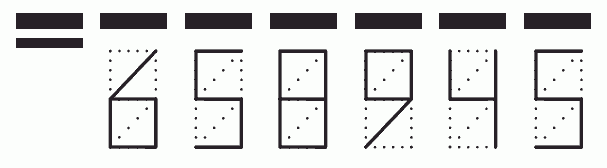 Пример заполнения индекса 658945