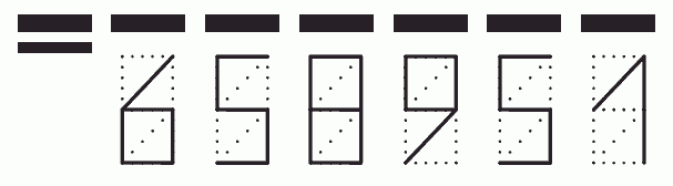 Пример заполнения индекса 658951