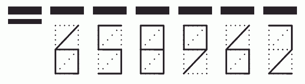 Пример заполнения индекса 658962