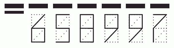 Пример заполнения индекса 658997