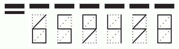 Пример заполнения индекса 659438