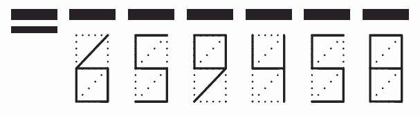 Пример заполнения индекса 659458