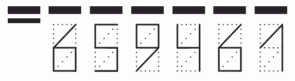 Пример заполнения индекса 659461