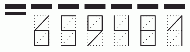 Пример заполнения индекса 659481