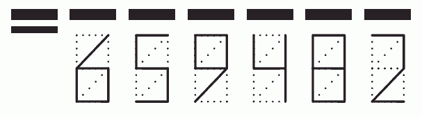 Пример заполнения индекса 659482