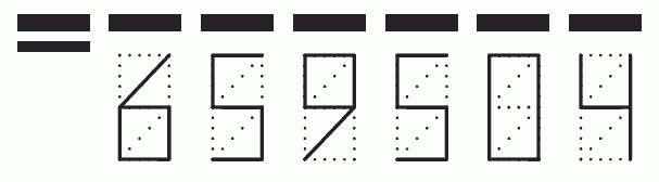 Пример заполнения индекса 659504