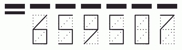 Пример заполнения индекса 659507