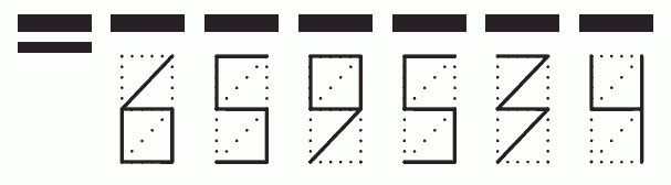 Пример заполнения индекса 659534