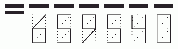 Пример заполнения индекса 659540