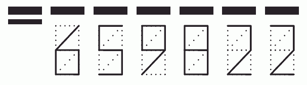 Пример заполнения индекса 659822