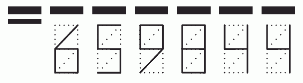 Пример заполнения индекса 659844