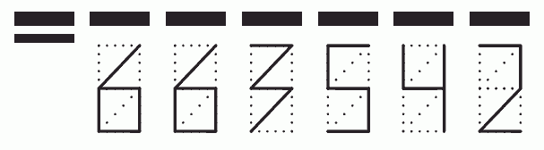 Пример заполнения индекса 663542