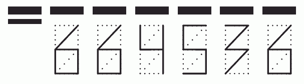 Пример заполнения индекса 664536