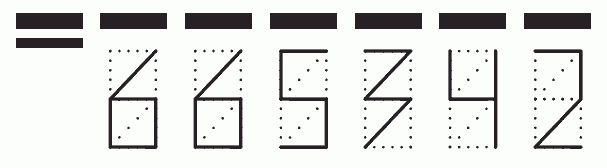 Пример заполнения индекса 665342