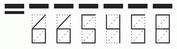 Пример заполнения индекса 665458