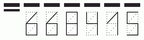 Пример заполнения индекса 668415