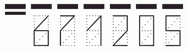 Пример заполнения индекса 671205