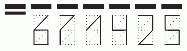 Пример заполнения индекса 671425