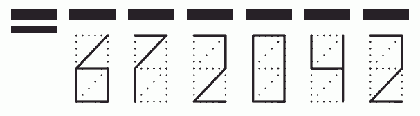 Пример заполнения индекса 672042