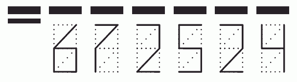 Пример заполнения индекса 672524