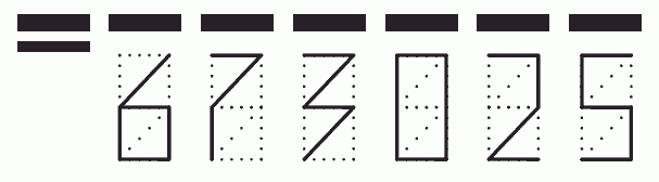 Пример заполнения индекса 673025