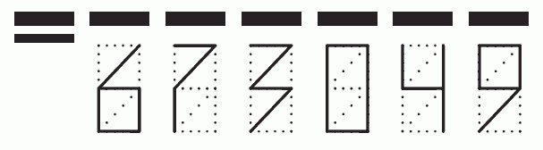 Пример заполнения индекса 673049