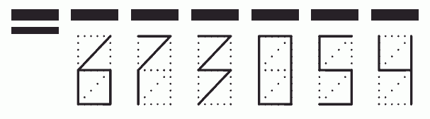 Пример заполнения индекса 673054