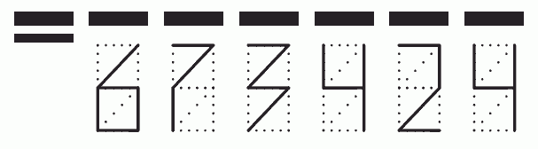 Пример заполнения индекса 673424