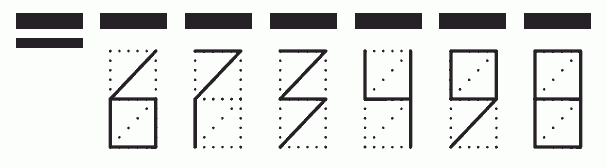 Пример заполнения индекса 673498