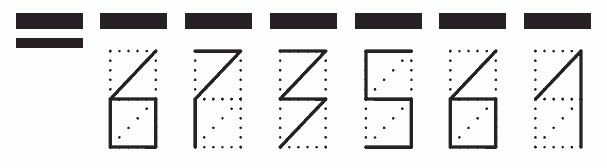 Пример заполнения индекса 673561