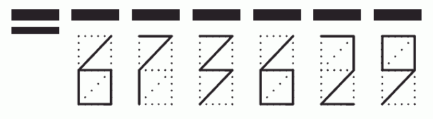 Пример заполнения индекса 673629