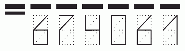 Пример заполнения индекса 674061