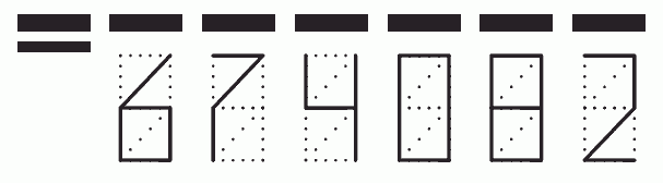 Пример заполнения индекса 674082