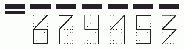 Пример заполнения индекса 674153