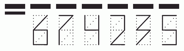 Пример заполнения индекса 674235