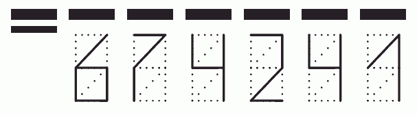 Пример заполнения индекса 674241