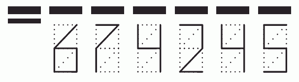 Пример заполнения индекса 674245