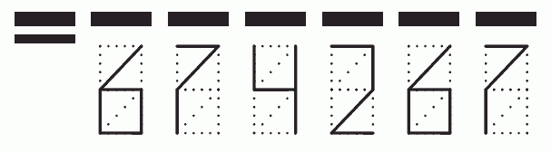 Пример заполнения индекса 674267